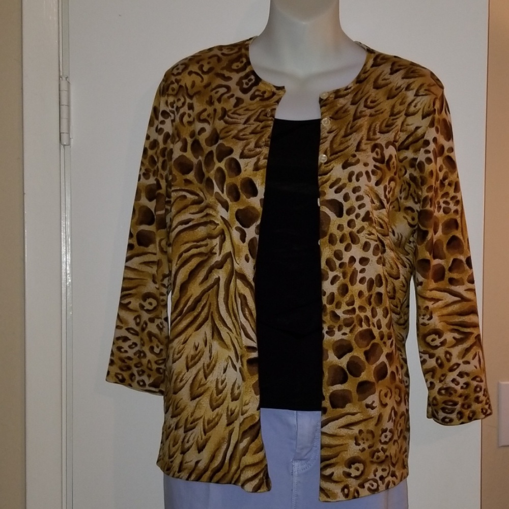 August Silk Cardigan